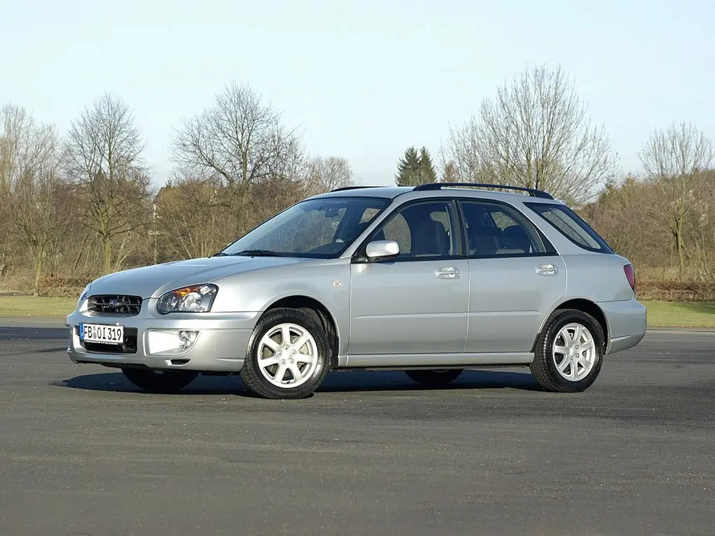 Subaru Impreza (GG5, GG9) 2 поколение, рестайлинг, универсал (11.2002 - 05.2005)